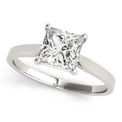 Princess Cut Solitaire Mounting