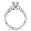 Single Row Diamond Engagement Mounting