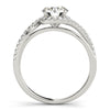 Diamond Swirl Style Engagement Mounting