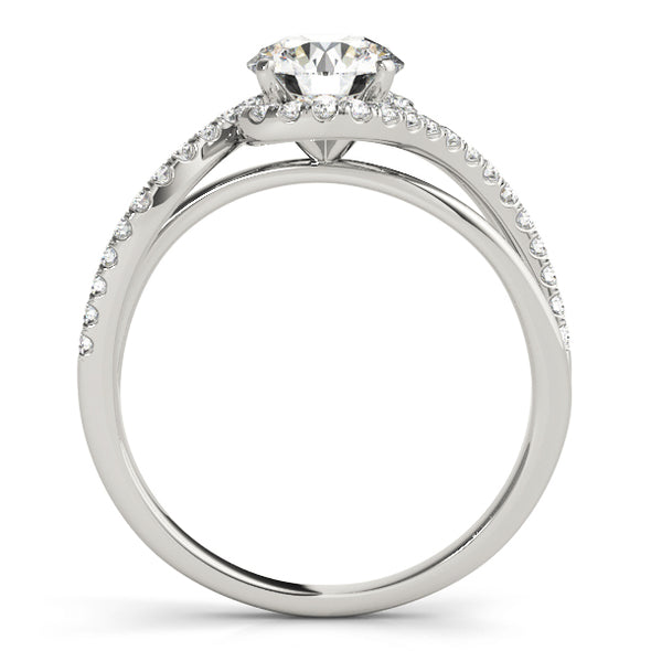 Diamond Swirl Style Engagement Mounting