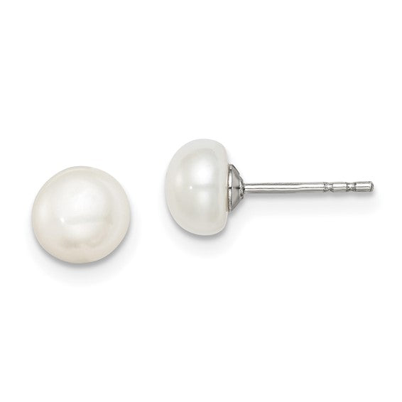 Pearl Stud Earrings