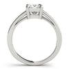 Princess Cut and Twelve Diamond Channel Set Mounting