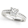 Princess Cut and Twelve Diamond Channel Set Mounting