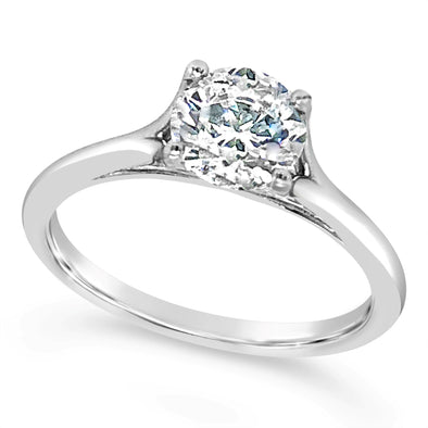 Solitaire Engagement Mounting
