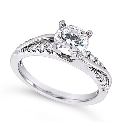 Two Row Swirl Design Engagement Mounting