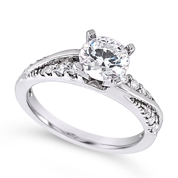 Two Row Swirl Design Engagement Mounting