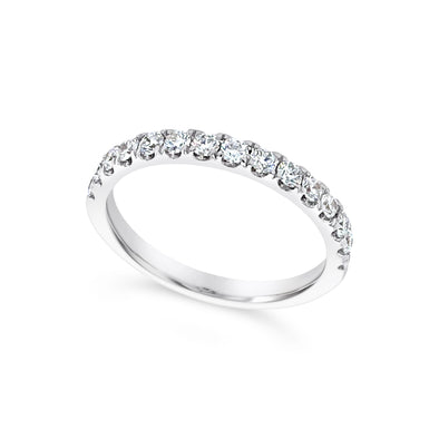 Fifteen Round Diamond Wedding Band - .53 carat t.w.