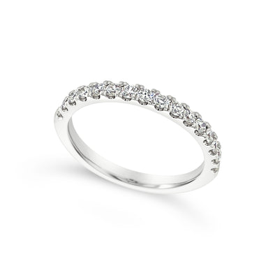 Sixteen Round Diamond Wedding Band - .43 carat t.w.