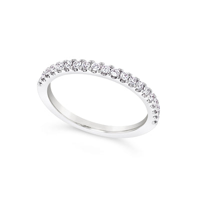 Twenty Round Diamond Wedding Band - .25 carat t.w.