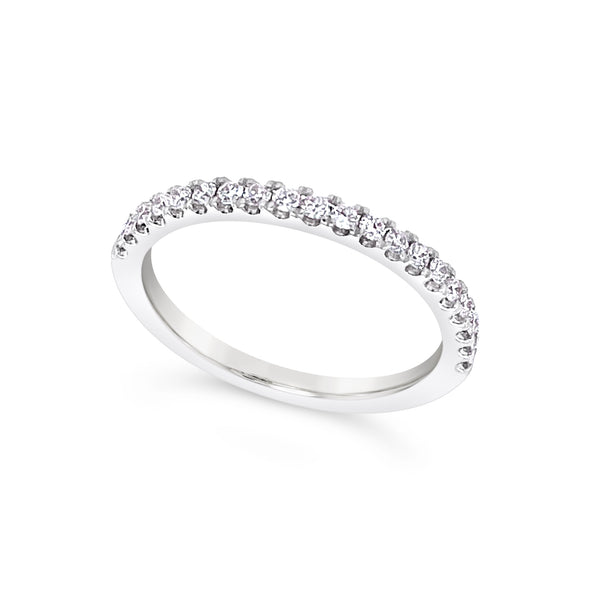 Twenty Round Diamond Wedding Band - .25 carat t.w.
