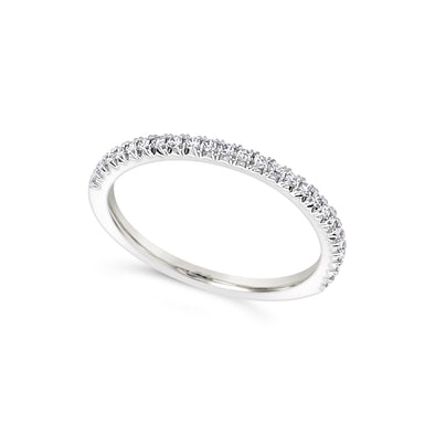 Prong Set Round Diamond Wedding Band - .15 carat t.w.