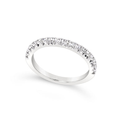 Seventeen Round Diamond Wedding Band - .43 carat t.w.