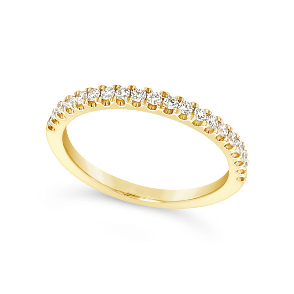 Twenty Round Diamond Wedding Band - .25 carat t.w.