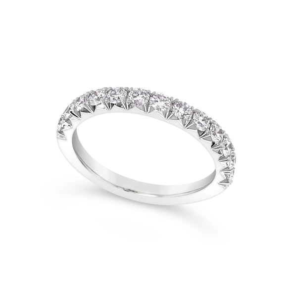 Fifteen Round Diamond Wedding Band - .65 carat t.w.