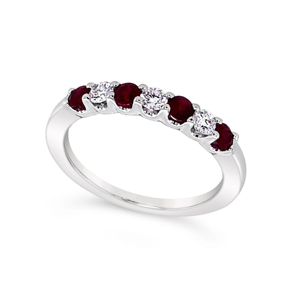 Ruby and Diamond Band