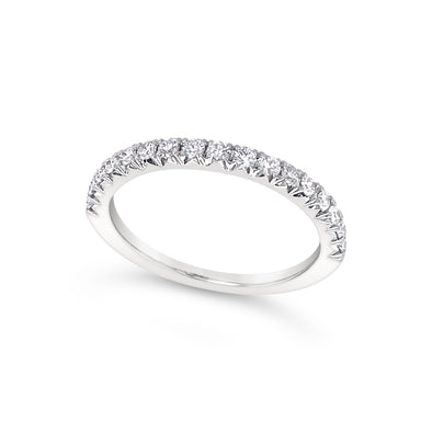Seventeen Round Diamond Wedding Band - .36 carat t.w.