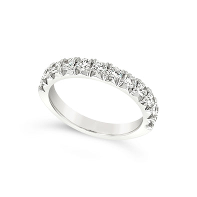 Twelve Round Diamond Wedding Band - .78 carat t.w.