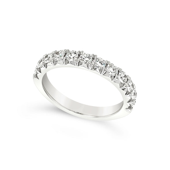 Twelve Round Diamond Wedding Band - .78 carat t.w.