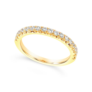 Seventeen Round Diamond Wedding Band - .40 carat t.w.
