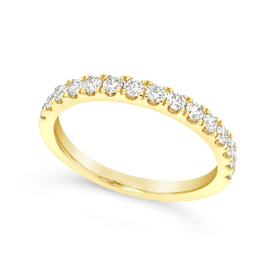 Round Diamond Wedding Band - .53 carat t.w.