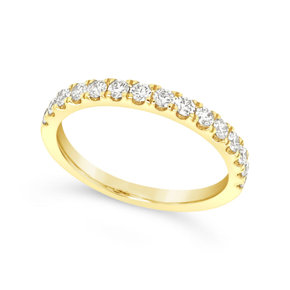 Round Diamond Wedding Band - .53 carat t.w.