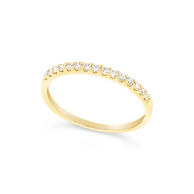 Fifteen Round Diamond Wedding Band - .25 carat t.w.