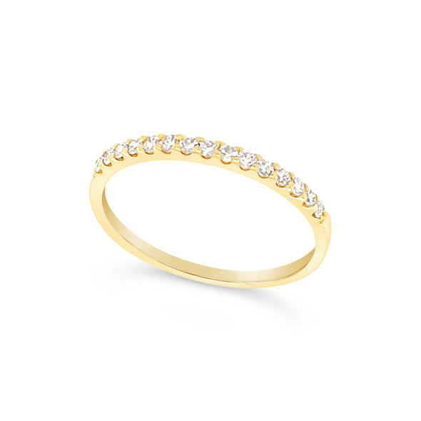 Fifteen Round Diamond Wedding Band - .25 carat t.w.