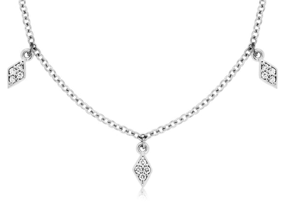 Diamond Dangle Necklace