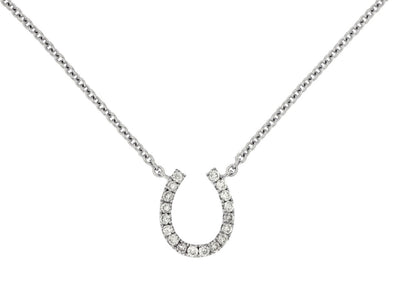 Diamond Horseshoe Design Pendant