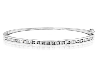 Diamond Bangle Bracelet