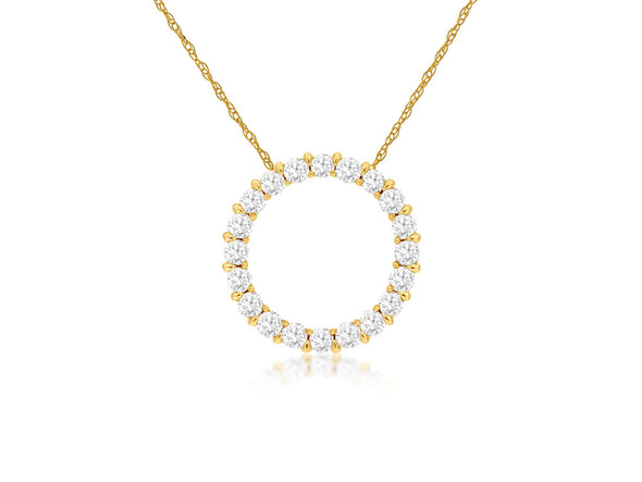 Diamond Circle of Life Pendant
