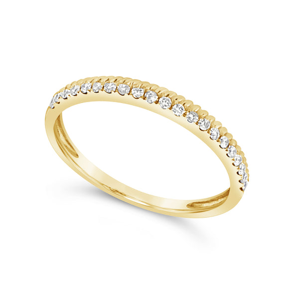 Round Diamond Wedding Band - .14 carat. t.w.