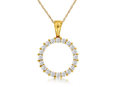 Diamond Circle of Life Pendant