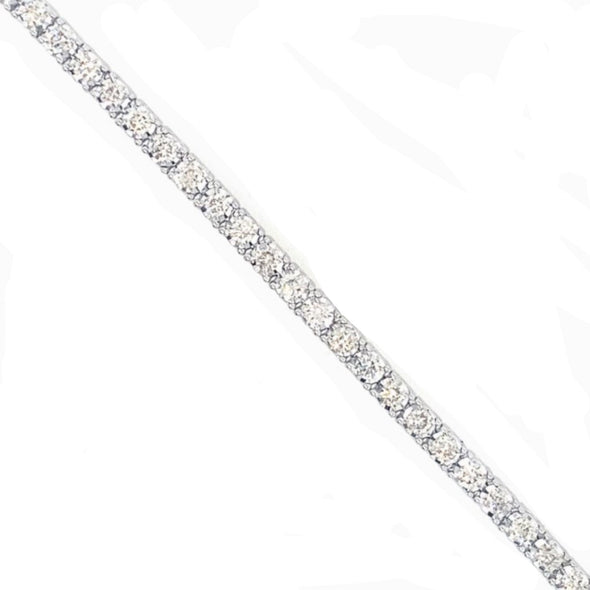 Diamond Tennis Bracelet - 3.04 Carat t.w.