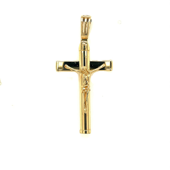 Large Crucifix - 14kt Yellow Gold