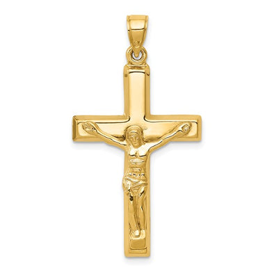 Medium Crucifix - 14kt Yellow Gold