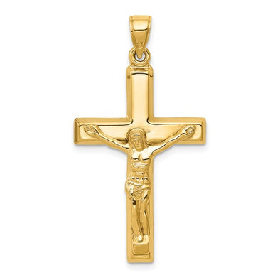 Medium Crucifix - 14kt Yellow Gold