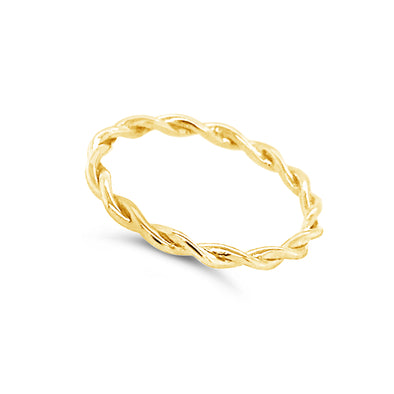 Crossover Design Stackable Ring