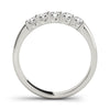 Five Round Diamond Wedding Band