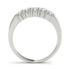 Straight Shared Prong Diamond Wedding Band