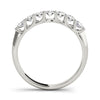 Shared Prong Diamond Wedding Band