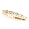Tapered Diamond Wedding Band