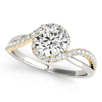 Diamond Swirl Style Engagement Mounting