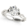 Cross-Over Style Engagement Mounting with Interior Diamond Detail