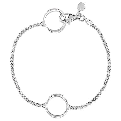 Double Open Circle Design Bracelet