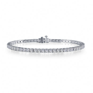 Simulated Diamond Tennis Bracelet by LaFonn - Sterling Silver