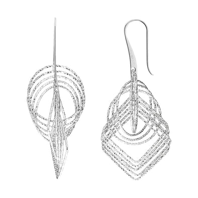 Multi Shaped Dangle Earrings