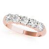 Shared Prong Diamond Wedding Band