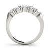 Shared Prong Diamond Wedding Band