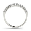 Seven Diamond Bar Set Wedding Band
